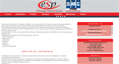Desktop Screenshot of espro.fr