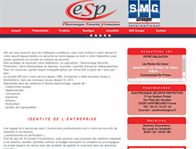 Tablet Screenshot of espro.fr