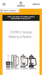 Mobile Screenshot of espro.ca